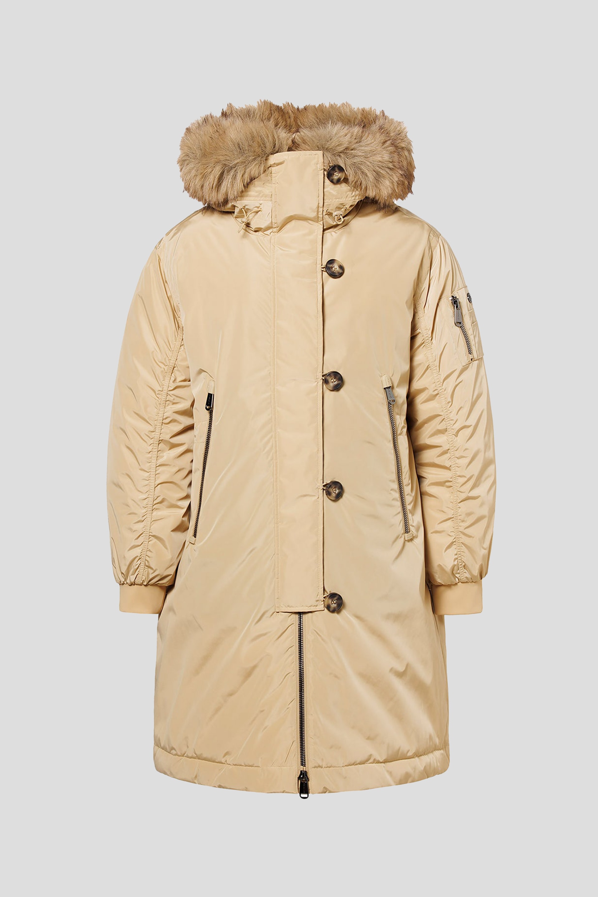 ŽENSKA KAPUT JULIA GB00631253 KARAMELA 7484