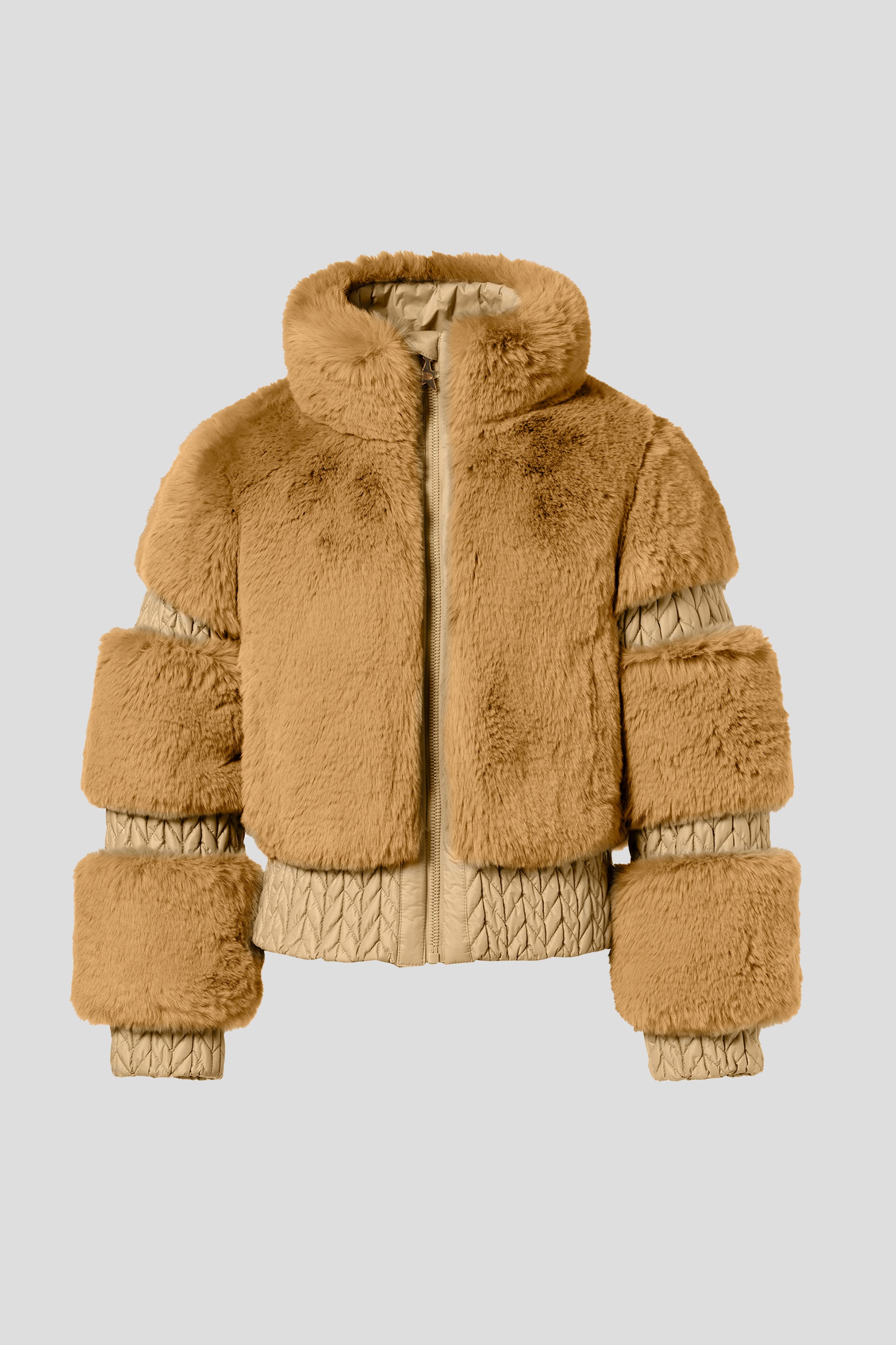 ŽENSKA  SKI JAKNA FURRY GB02312254 KARAMELA 7484