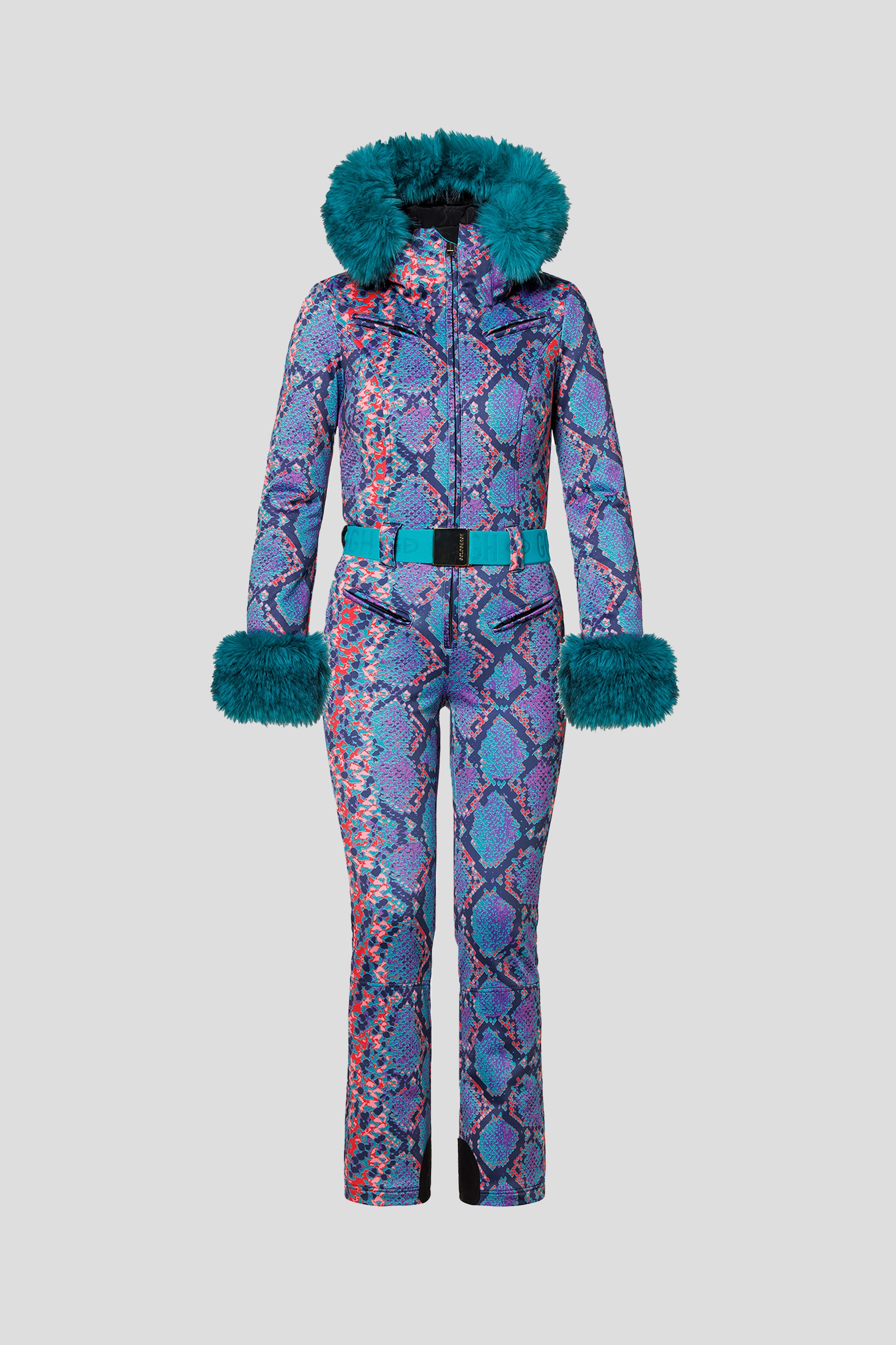 ŽENSKO   SKI ODELO ZAFIR GB02991254 TIRKIZNA PRINT 0012