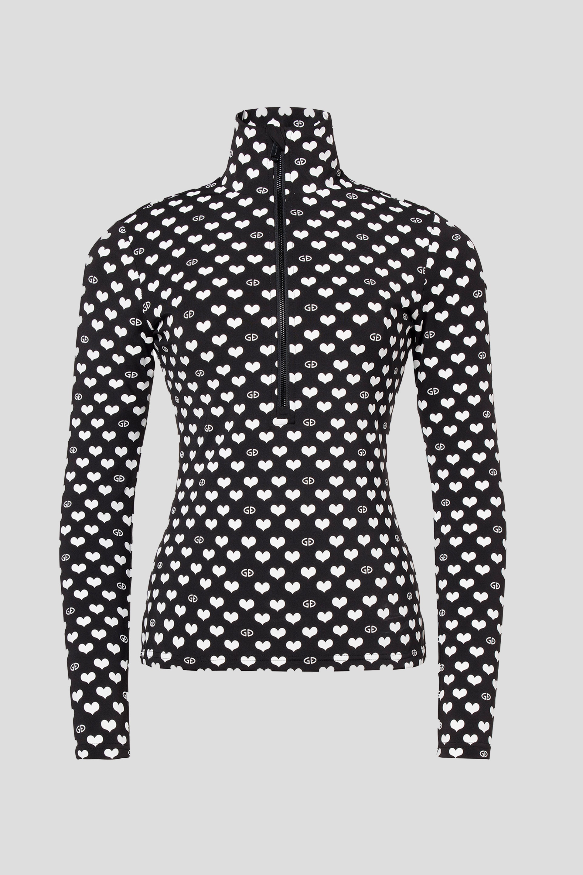 ŽENSKA SKI MAJICA CUORI GB32120254 CRNA  0024