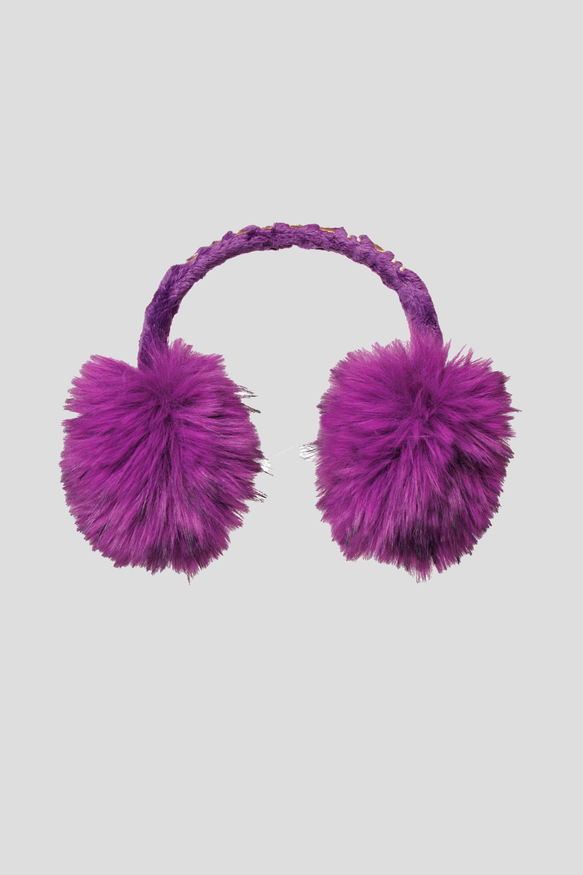 ŽENSKI  GREJACI ZA USI FLUFF GB62202253 LJUBICASTA 5643