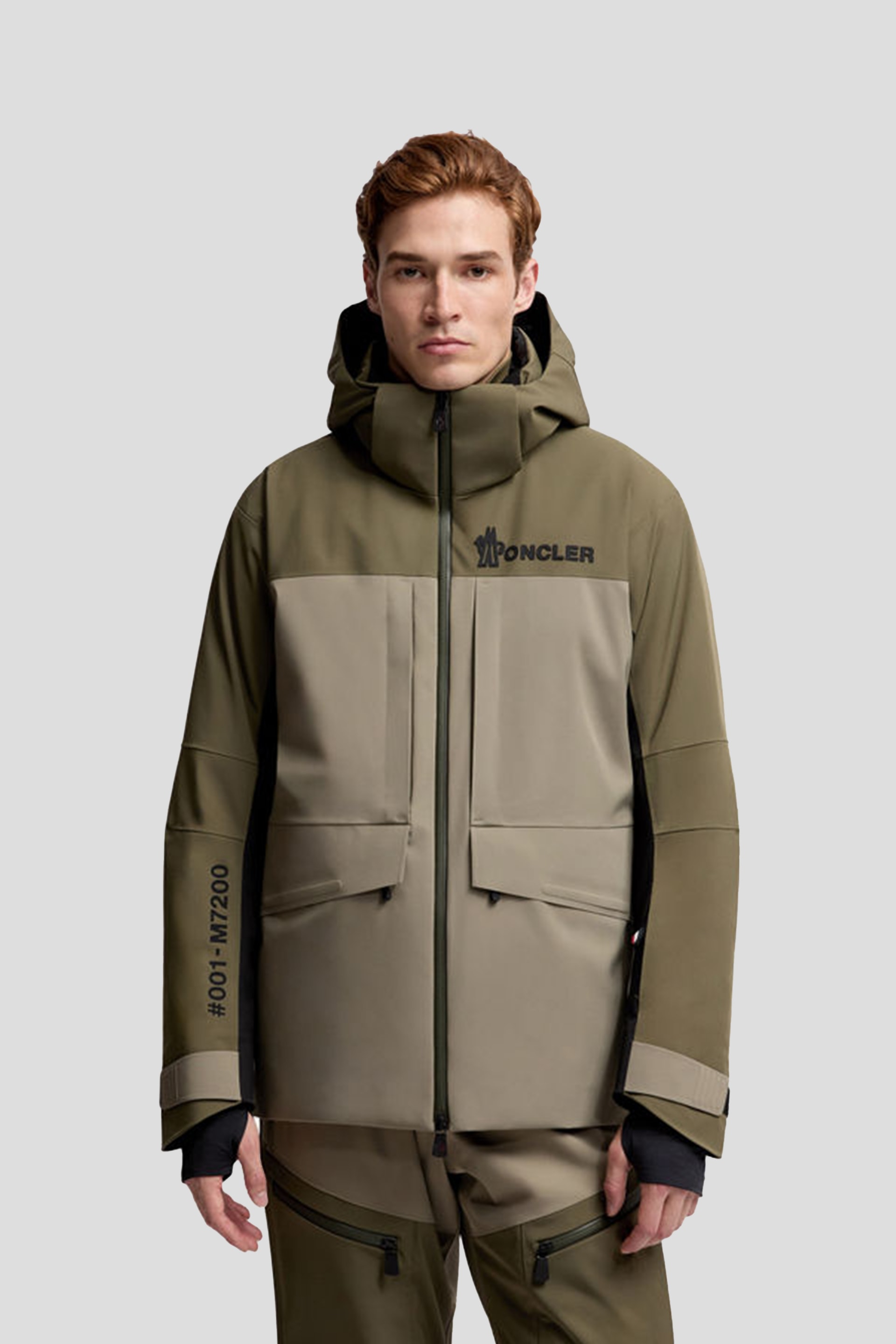 MUŠKA SKI JAKNA  VALLATSCHA  K20971A00006 Maslinasta P82