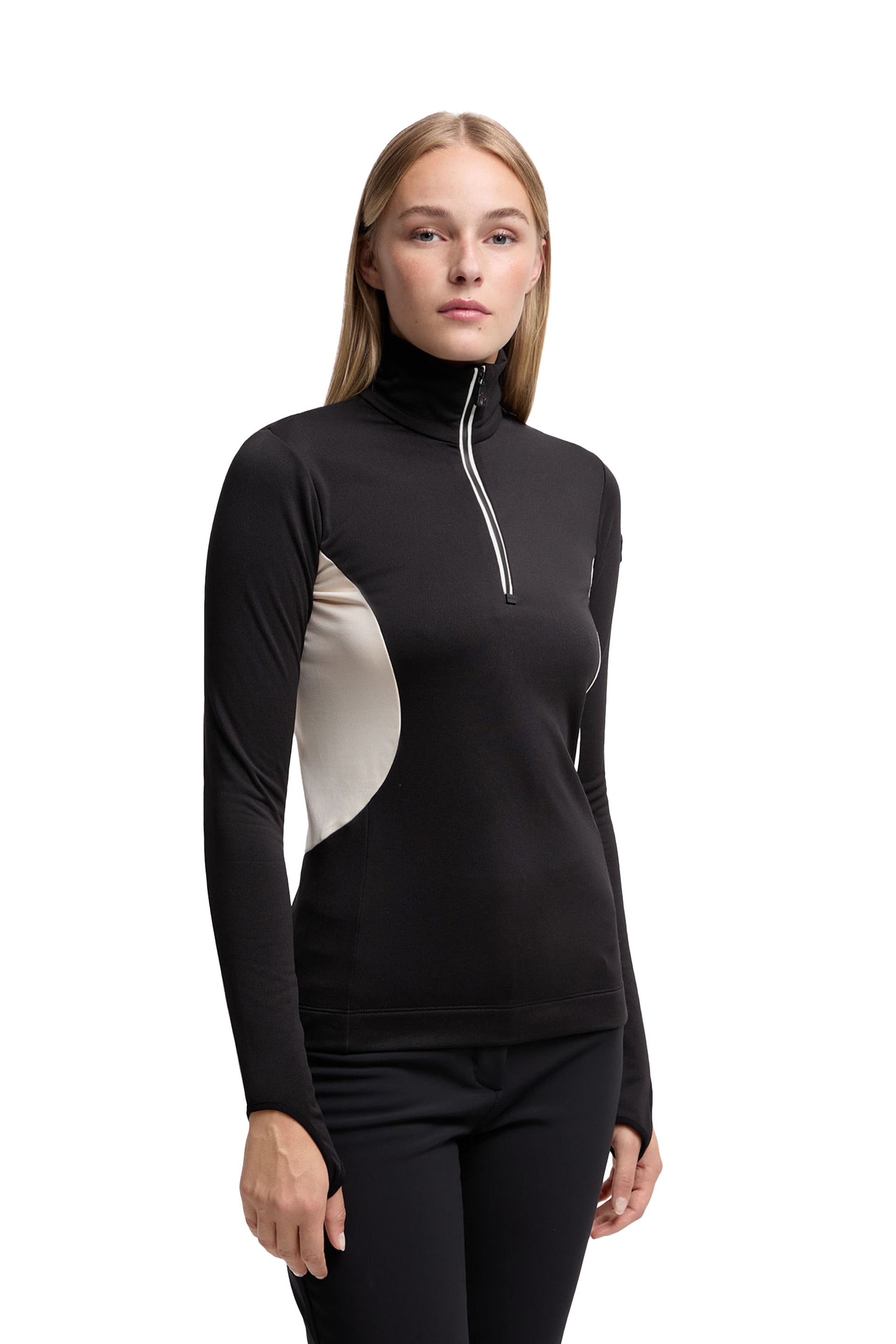 ŽENSKA SKI MAJICA MAGLIA  K20988G00019 CRNA 999