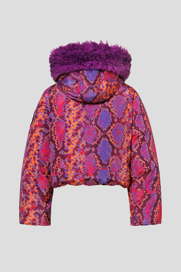 ŽENSKA SKI JAKNA LUCIN GB02811254 ROZE PRINT 0013