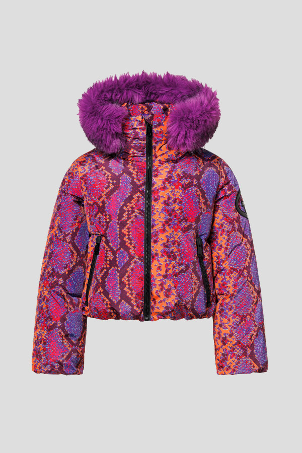 ŽENSKA SKI JAKNA LUCIN GB02811254 ROZE PRINT 0013