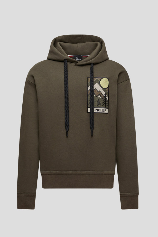 MUŠKA DUKSERICA MAGLIA  K20978G00010 Maslinasta 83C