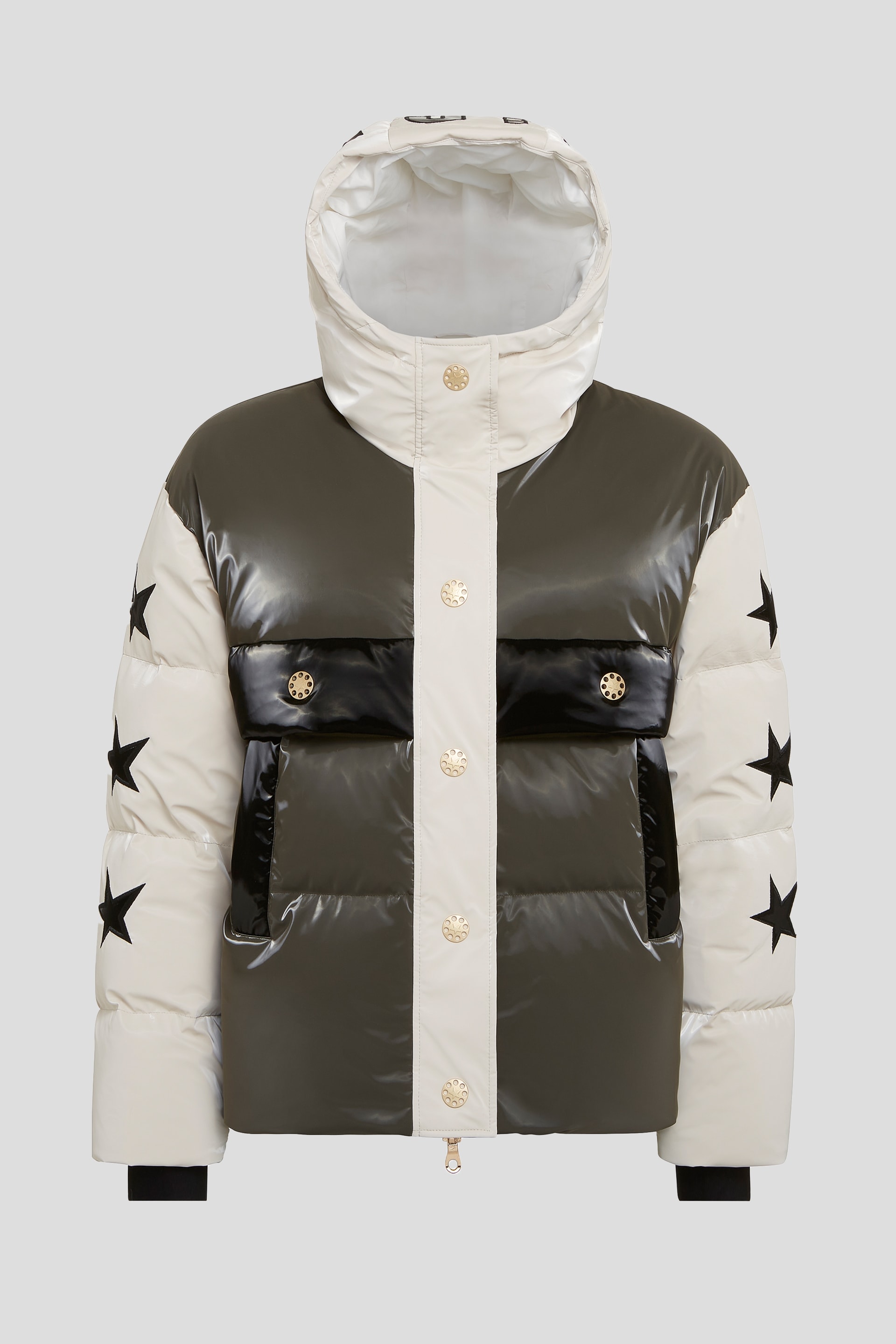 ŽENSKA SKI JAKNA FALLON BLEND HS25S-11 ARMY/KREM 3306