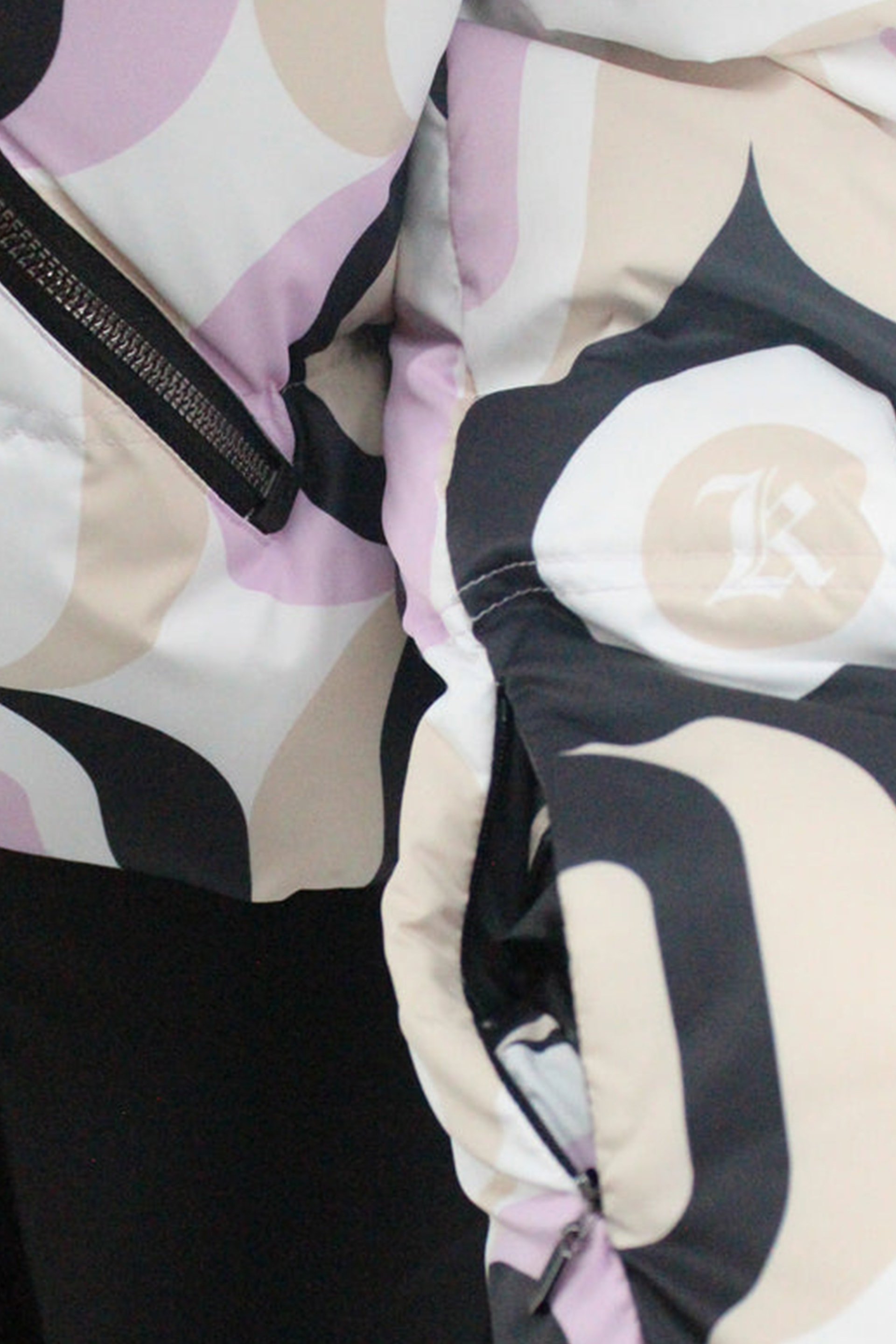 ŽENSKA  SKI JAKNA KAYLA BLEND K25S-13 BEZ/CRNA 3950