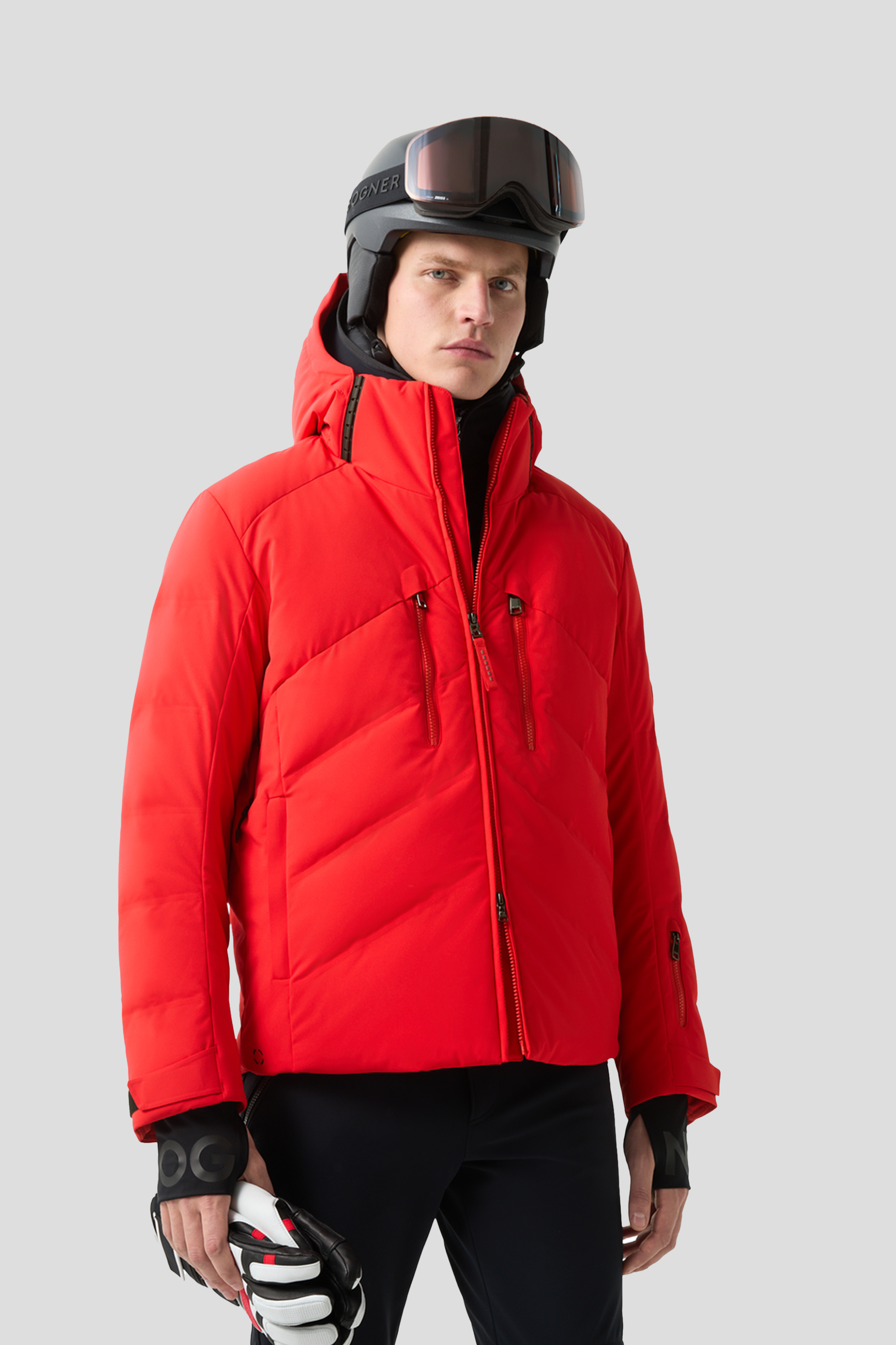 MUŠKA  SKI JAKNA JERVIS-D 31156269 CRVENA 554