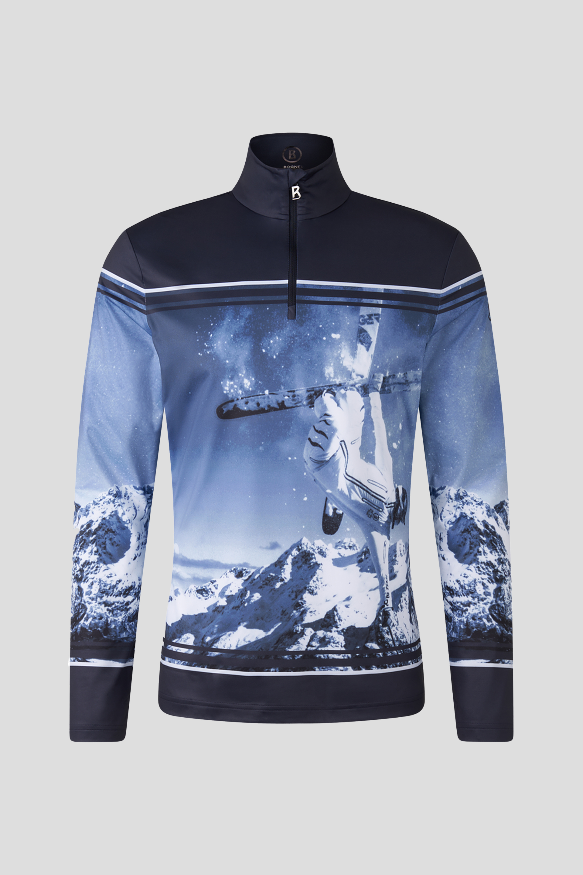 MUŠKA  SKI MAJICA VERTI2 51159763 MULTICOLOR A48