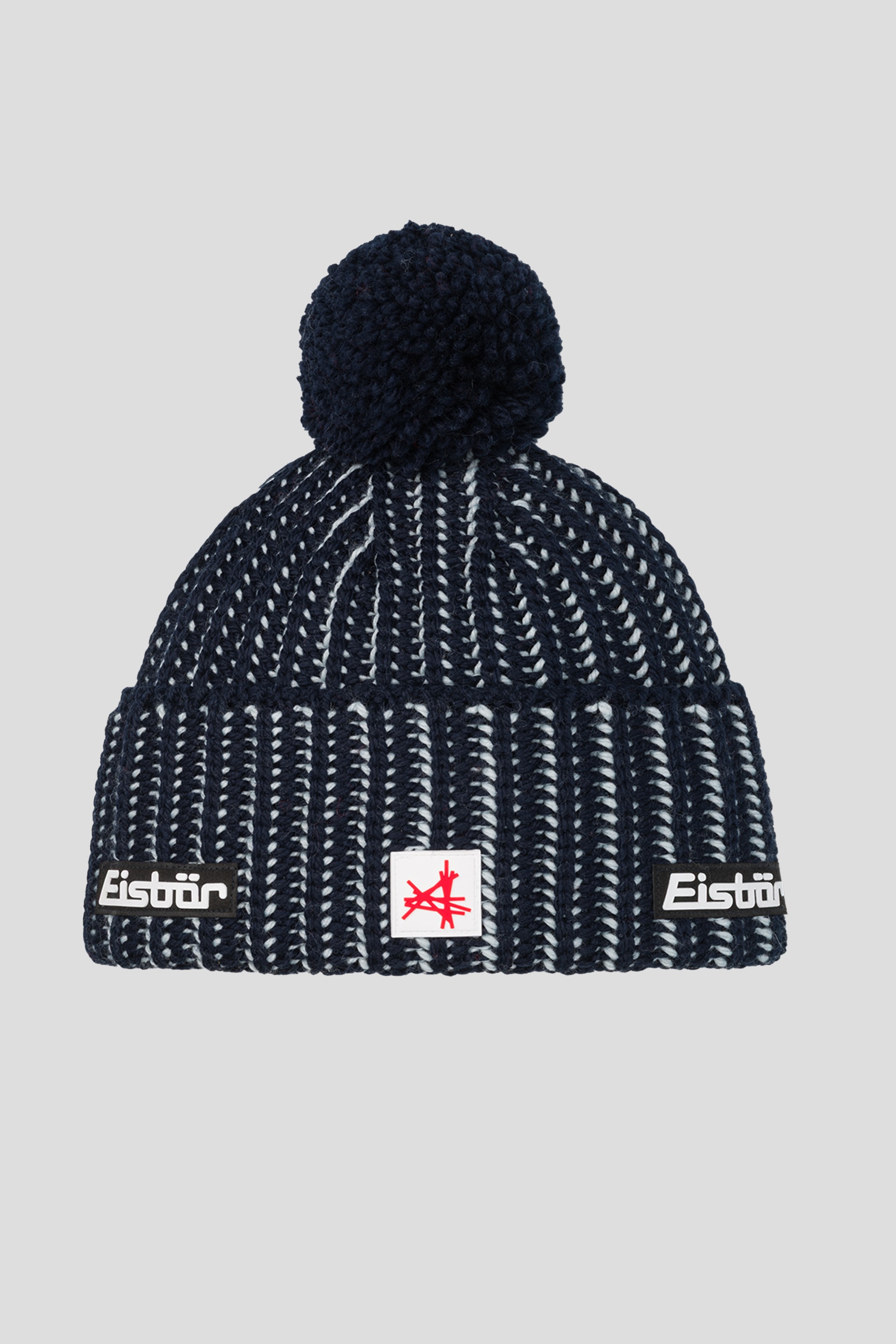 SKI KAPA UNI Ronda Pompon MU SA 33151 TAMNO PLAVA-CRVENA  024