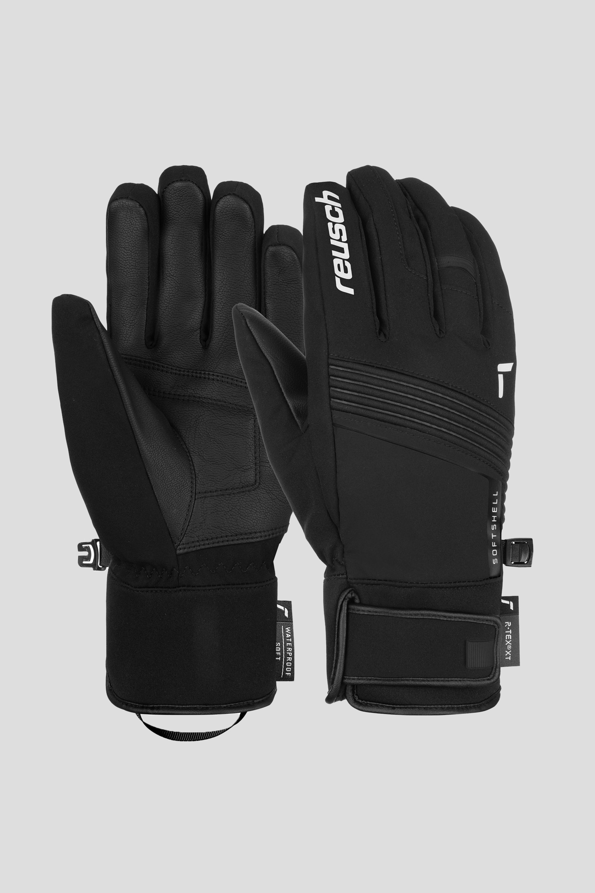 MUŠKE SKI RUKAVICE LOUIS R TEX® XT 64012517701 CRNO/BELA 7701