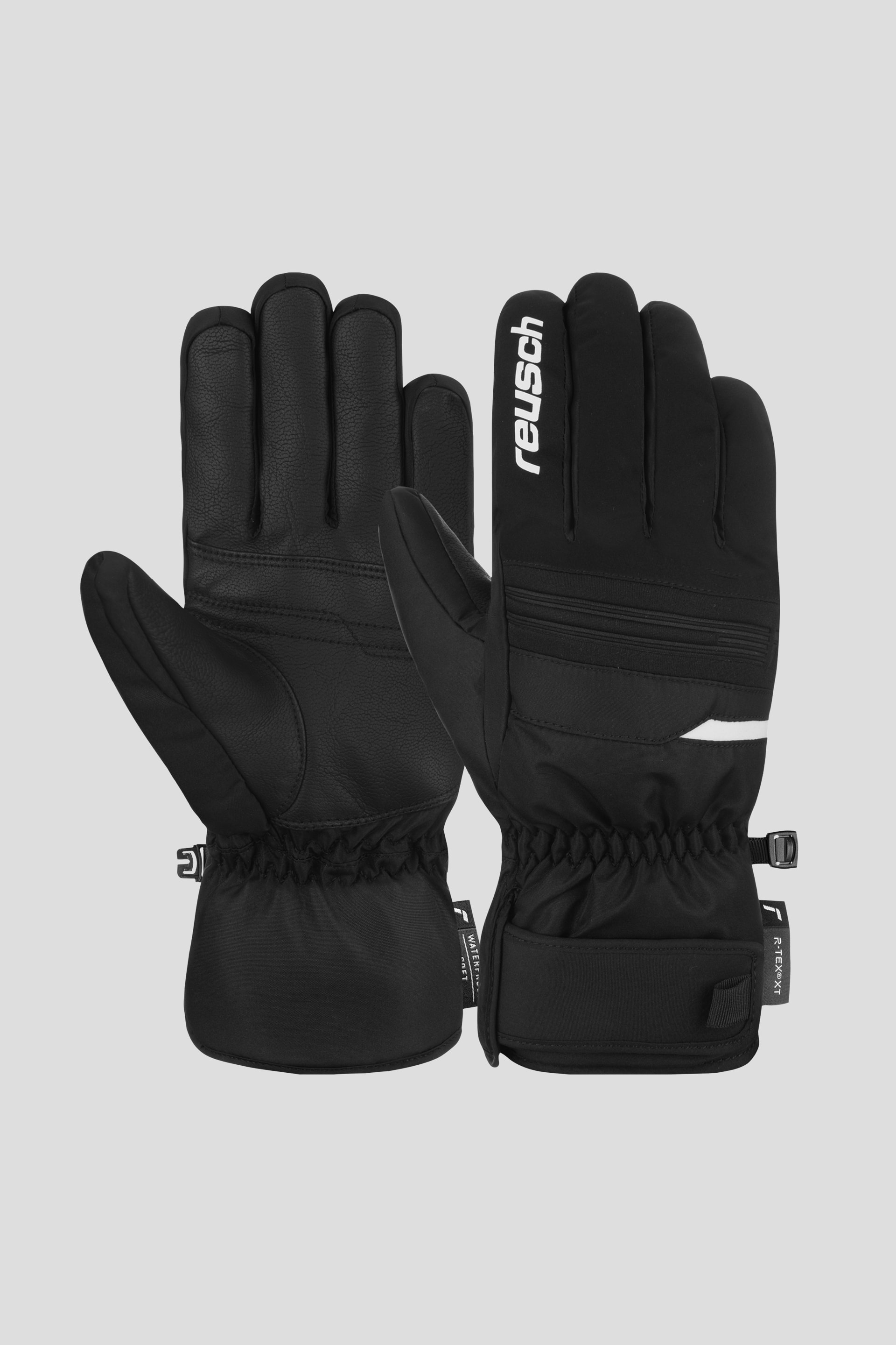 MUŠKE SKI RUKAVICE BRANDON R TEX® 64012657701 CRNO/BELA 7701