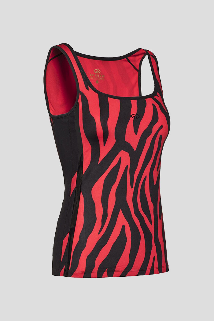 ŽENSKA MAJICA TELMA 05811211 TIGAR CRVENO 4461