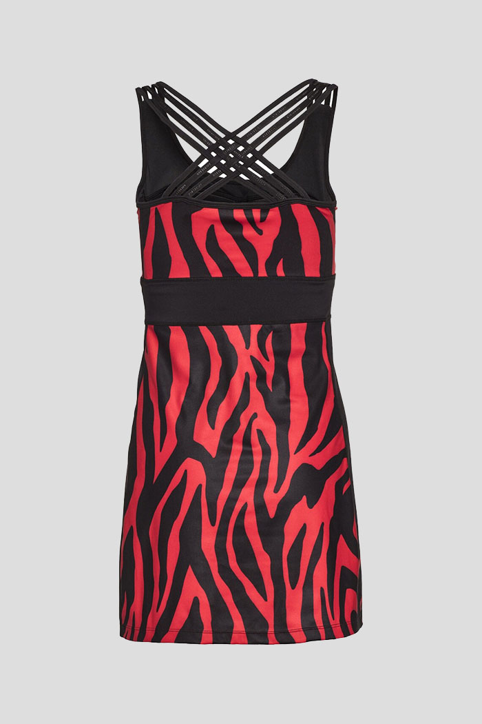 ŽENSKA HALJINA TINDA 05820211 TIGAR CRVENO 4461