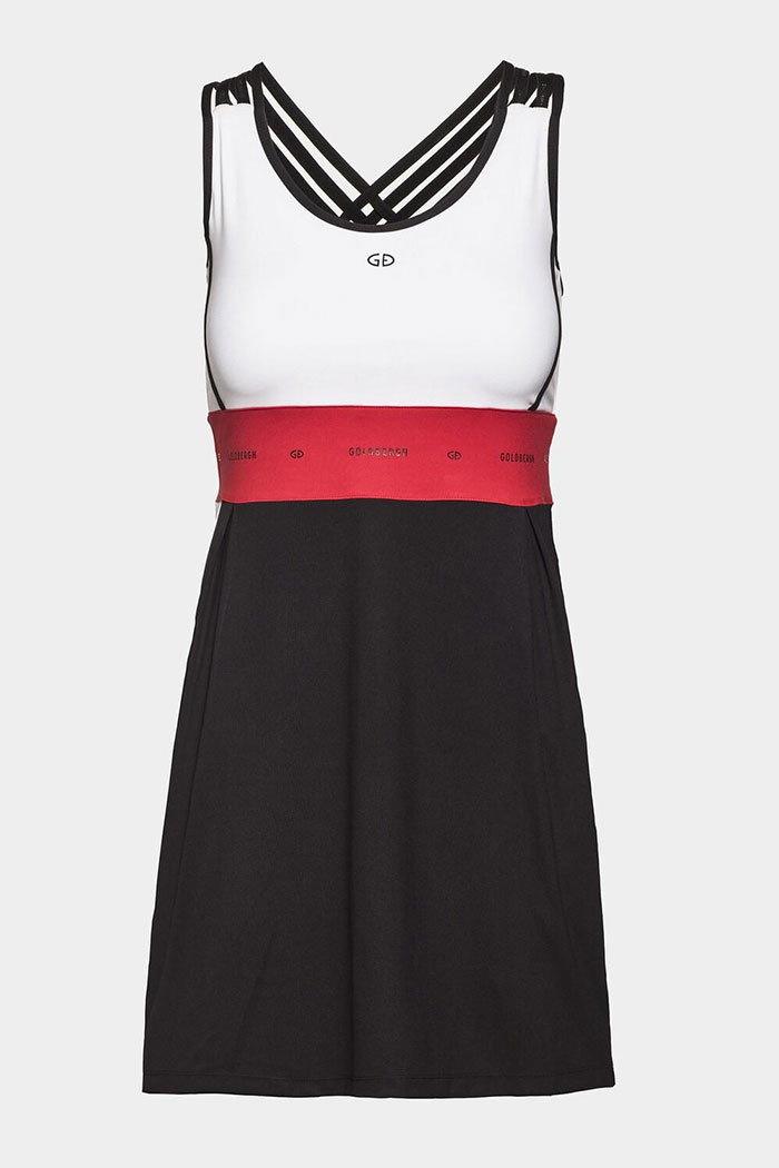 ŽENSKA HALJINA JINDA 05220211 CRNO/BELA 9008