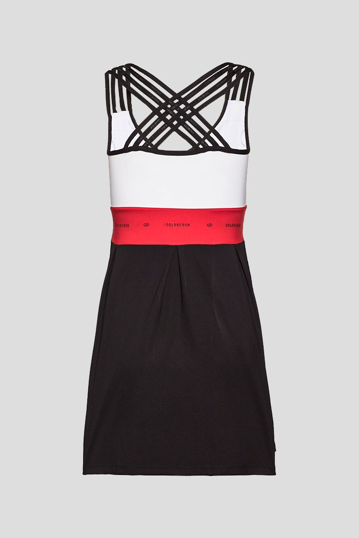 ŽENSKA HALJINA JINDA 05220211 CRNO/BELA 9008