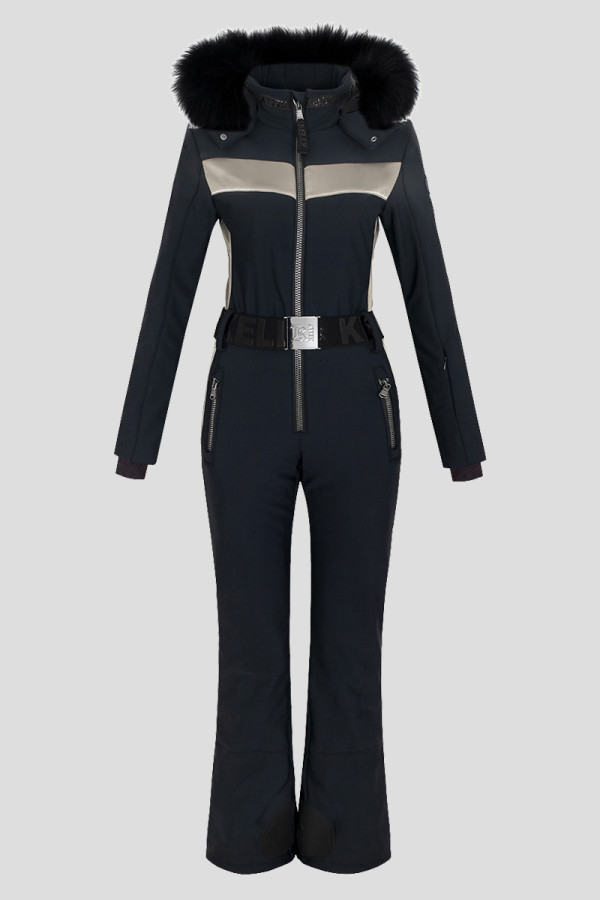 ŽENSKI SKI KOMBINEZON AMELIA K9318 CRNA