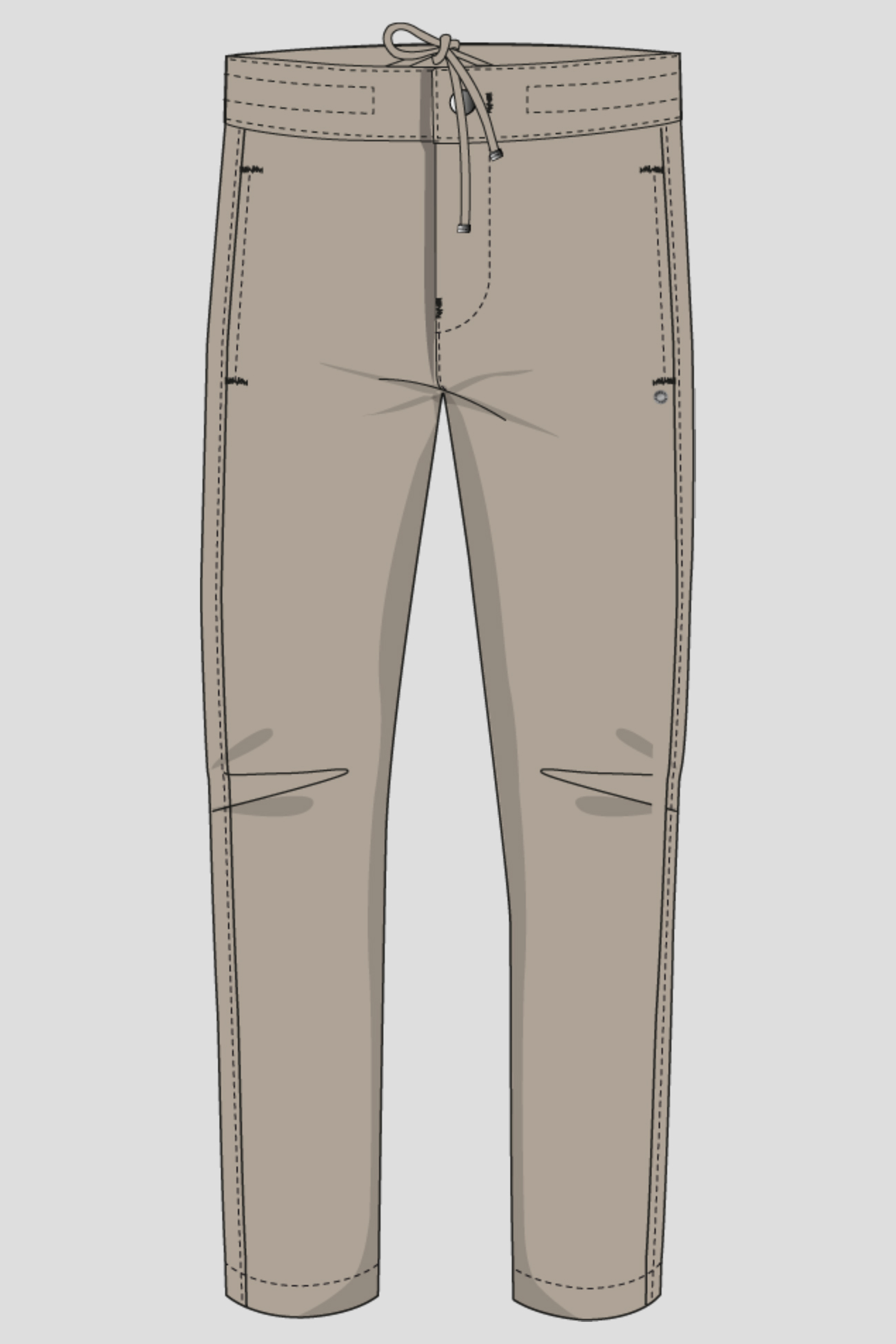 MUŠKE PANTALONE RILEY-G5 1850 7335 KARAMEL