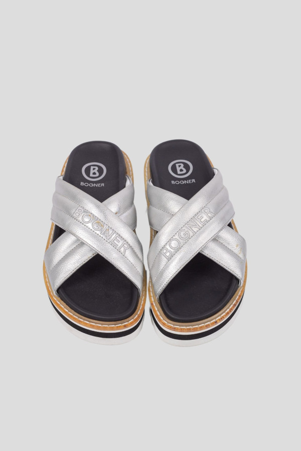 ŽENSKE PAPUČE ALICANTE 1B SREBRNA