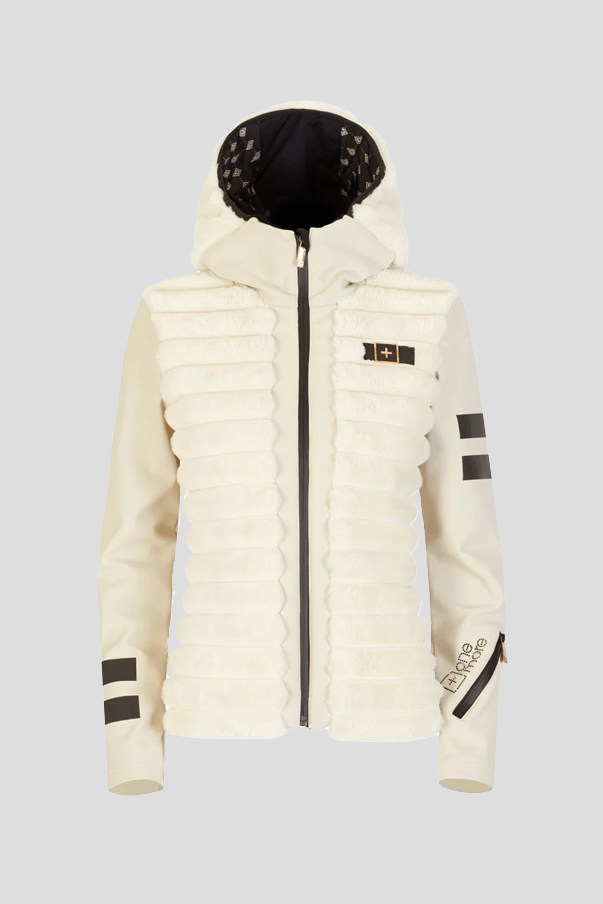 ŽENSKA JAKNA QUATTRO CINQUE UNO D001S72 pr.belo/crna 1027