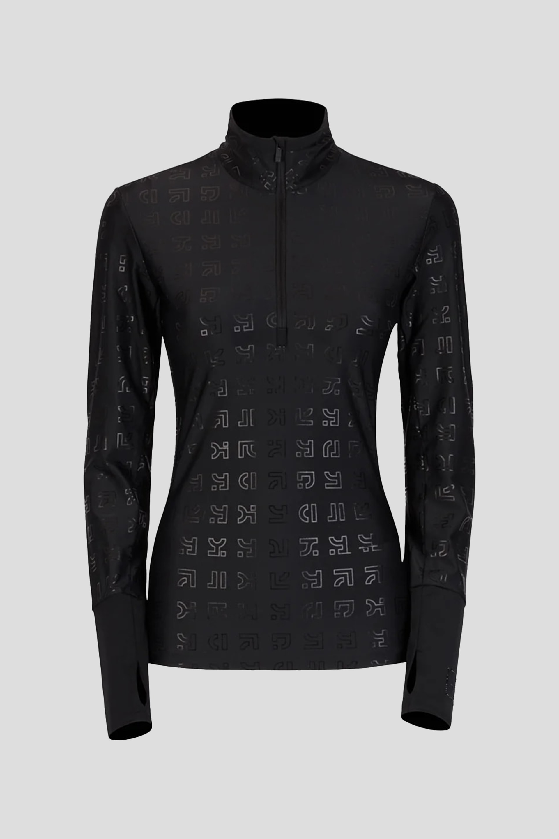 ŽENSKA SKI MAJICA    SEI TRE UNO HW01X33 crna 9006