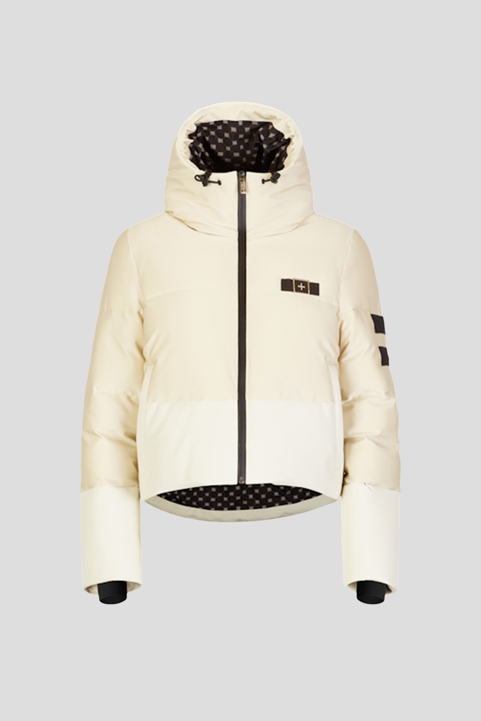 ŽENSKA  JAKNA DUE CINQUE UNO B009B25 belo/crna 1018